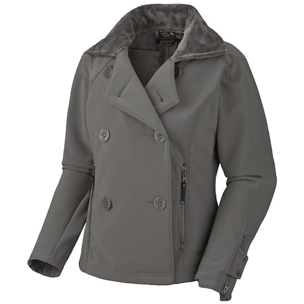 Mountain Hardwear Women's Tuja Jacket Fleece Lined Waterproof Double Breasted XS